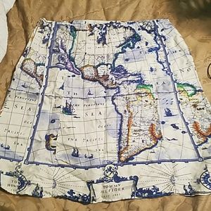 Tommy Hilfiger skirt world map